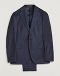 Oscar Jacobson Ego Loro Piana Zelander Merino Wool Suit Navy