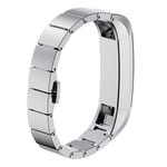 Fitbit Alta HR Steel Link Bracelet Stainless Steel Strap  Silver