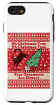 iPhone SE (2020) / 7 / 8 Oh Christmas Tree cat Ugly Christmas Sweater Funny cat lover Case