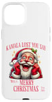 iPhone 15 Plus Kamala Lost Merry Christmas - Funny Christmas 2024 Election Case