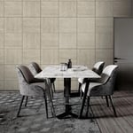 Grey Wood Panel Wallpaper Heavyweight Realistic Block Wood Grain Rasch 282060