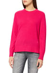 GANT Women's D1. Cashmere C-Neck Sweater, Peacock Pink, XS