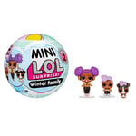 LOL Surprise OMG Mini Family Collection - ASSORTIMENT ALÉATOIRE - Réplique miniature de poupée mannequin avec la petite sœur, 1 animal & tenue - Coffret réutilisable - Dès 4 ans +