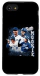 Coque pour iPhone SE (2020) / 7 / 8 Mookie Betts | Joueur MLB de baseball de Los Angeles | MLBBET5004