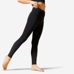 Decathlon Gym Glittery Waistband Leggings Seamless