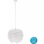 Etc-shop - Lampe à suspension led 7 watts en acier blanc éclairage suspension lampe de chambre couloir