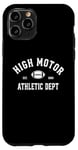 Coque pour iPhone 11 Pro High Motor Funny Sports - Blanc Athlète Cliche Drôle