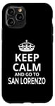 Coque pour iPhone 11 Pro Souvenir de San Lorenzo « Keep Calm And Go To San Lorenzo ! »
