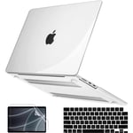 Coque 360° + Protecteur DÉcran Et De Clavier Pour Macbook Pro 14 M2 Transparent