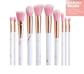 10Pcs Professional Kabuki Make up Brushes Set Cosmetic Tool Kabuki Makeup X-Max