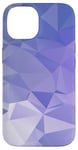 Coque pour iPhone 14 Simple Abstrait Bleu Abstrait Triangle