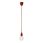 sulion mooble Pendel E27, 40 W, rouge, 4.5 x 100 cm