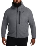 Nike Tech Fleece Full-Zip Winterized Hoodie - Black