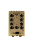 OMNITRONIC GNOME-202 Mini Mixer gold, Omnitronic Gnome-202 Mini mixer guld