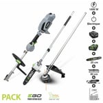 Ego Power+ - Pack coupe herbe élagage avec moteur électrique sans fil chargeur batterie 56v Egopower