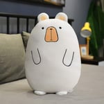 WNSS9 50cm Cute Cartoon Anime Milky Bear Plush Toy Realistic Animal Plush Doll Figurine Chubby Huggable Soft Pillow and Cushion Stuffed Toys Leisure And Entertainment Funny Toys Gifts