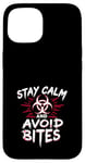 Coque pour iPhone 15 Zombie Apocalypse Humour Humour Humour Undead Quotes Survival Comedy