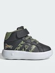 adidas Disney Lion King Grand Court Mid Shoes Kids - Grey, Grey, Size 5 Younger