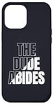 iPhone 12 Pro Max The Dude Abides Vintage Design For Film Loving Bowler Case