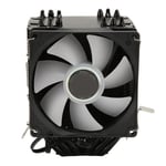 CPU Air Cooler Dual Tower 6 lämpöputkia 3pin 12VDC 48CFM 22dB ARGB CPU jäähdytystuuletin Intel LGA 1150 1151 1155 1200 1700