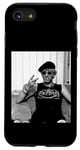 Coque pour iPhone SE (2020) / 7 / 8 The Damned Captain Sensible Jurant par Virginia Turbett