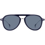 Hugo Boss Mens 1356 NLB YQ Blue Sunglasses Metal - One Size