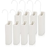 Jopassy - Humidificateur d'air radiateur, 8x , évaporateur d'eau chauffage, avec crochet pour suspendre, céramique, blanc 9 x 3,5 x 9 cm