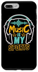 Coque pour iPhone 7 Plus/8 Plus Music is my Sports Musicien Producteur Artiste Ingénieur Audio