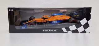 MINICHAMPS 1:18 Modèle Auto Diecast F1 Mclaren Mercedes Norris Gp Russie 2021