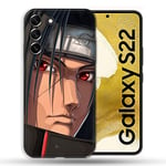 Manga Naruto Itachi Face Case for Samsung Galaxy S22