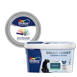 Ma Couleur Sur-Mesure par Dulux Valentine – Peinture Intérieure Murs, Plafonds, Boiseries - Palette Naturelle, Cuisine & Bain Satin, Bleu Paon , 2 L