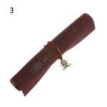 1pc Pencil Cases Roll Pen Bag Treasure Map Style 3