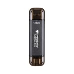 Transcend SSD Portable ESD310C 128 Go Type-A/Type-C Compatible PS4/PS5 - TS128GESD310C