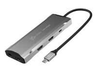 J5create Jcd397-N - Mini-Dock - Usb-C / Usb4 / Thunderbolt 3 / Thunderbolt 4 - 2 X Hdmi, Dp - 1Gbe