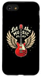 iPhone SE (2020) / 7 / 8 Let the Music Play Guitars Guitar Guitar Player Guitarist Case