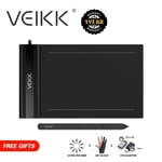 VEIKK-Tablette de dessin numérique S640,6.5x4 pouces,pour jeu OSU,stylet sans batterie,compatible Windows,Mac,Android - Type Support Phone