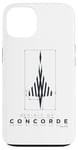 Coque pour iPhone 13 Spirit Of Concorde Avion Dimensions Art