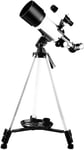 YUIOLIL Télescope Astronomie débutants pour Enfants Adultes télescope d'ouverture avec trépied pour débutant, Portable léger et Facile à Utiliser