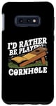 Coque pour Galaxy S10e Cornhole Player Corn Toss Bean Bag