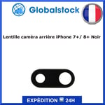 Lentille Caméra Arrière Pour Iphone 7+/ 8+ Noir