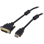 Adnauto - Cable hdmi 1.4 male dvi-d male 3m noir