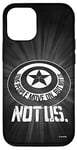 Coque pour iPhone 12/12 Pro Marvel Avengers : Bouclier Captain America Endgame