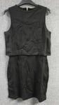 French Connection Layered Dress Black UK 12 RRP £70 LN015 HH 09