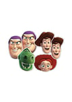 STAR CUTOUTS SMP55 Disney Toy Story 6 Pack-Buzz, Woody X 2, Jessie, Rex Mask, Multicolored, One Size