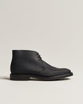 Crockett & Jones Molton Chukka Black Rough-Out Suede