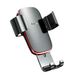 MINASAN Car Vent Mobile Phone Bracket Shockproof Anti-skid Falling Navigation Charging Car Phone Holder (Gray, OneSize)