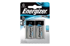 Energizer Max Plus batteri - 2 x LR14 / C type - Alkalisk