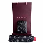 Radley Radders Road Black Handbag Umbrella And Foldaway Bag In Radley Bag New