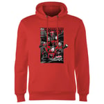 Guardians of the Galaxy The Freakin' Comic Book Cover Hoodie - Red - L