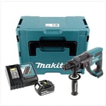 Makita DHR 202 Y1J-P 18 V Perforateur Burineur SDS-Plus avec boîtier Makpac + 1x Batterie 3,0 Ah + Chargeur